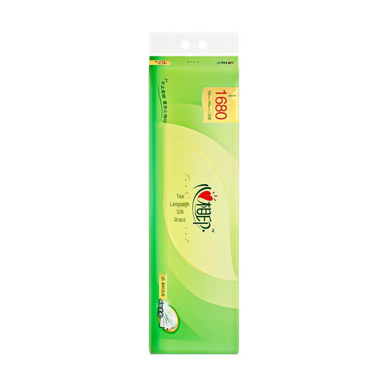 Мягкая без втулки туалетная бумага Kissun Tea Aroma