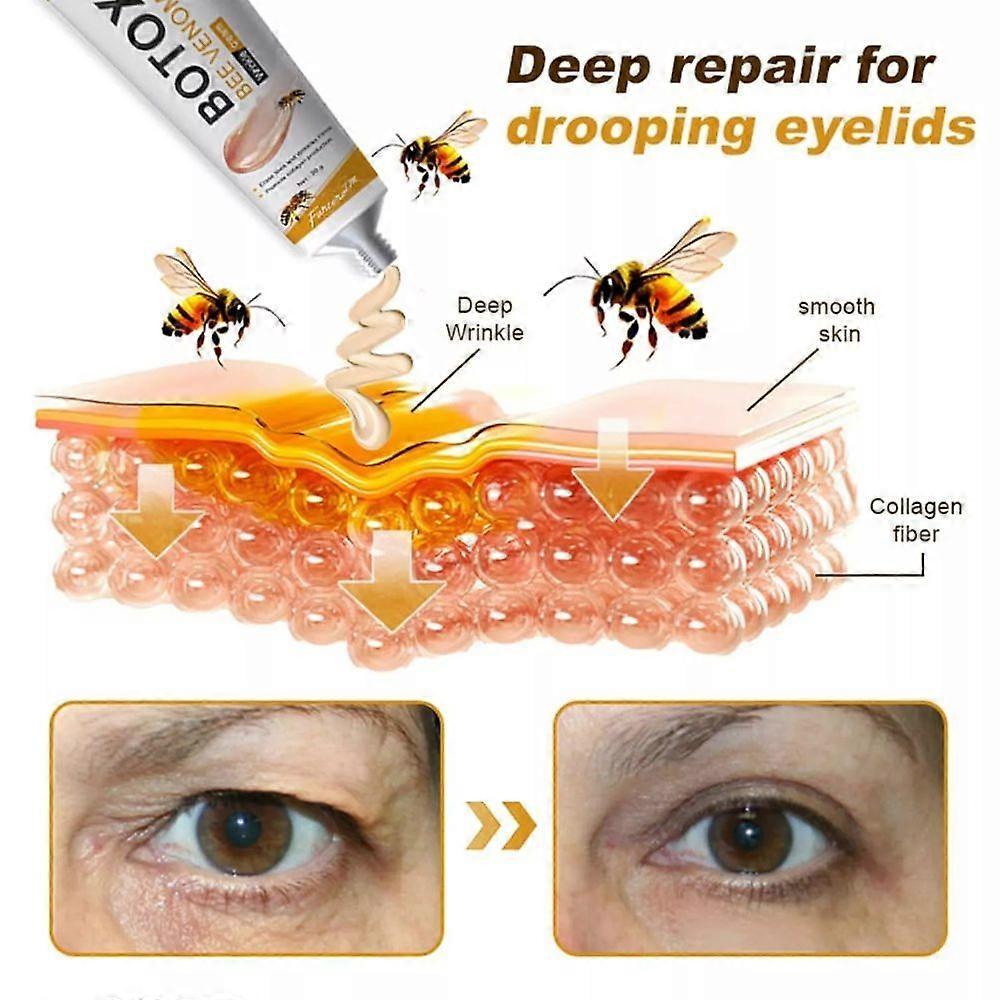 Bee Venom Firming Serum Stick, Firming anti-Wrinkle Cream, Lifts and Tightens the Skin, Effectively Solving Wrinkles and Fine Lines
