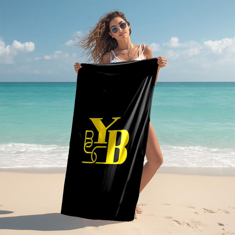 1 шт. Футбольная команда (26) Пляжное полотенце, удобное и плотное, а также полотенце для плавания/ванны/пикника/кемпинга, подходит для пляжей на берегу моря