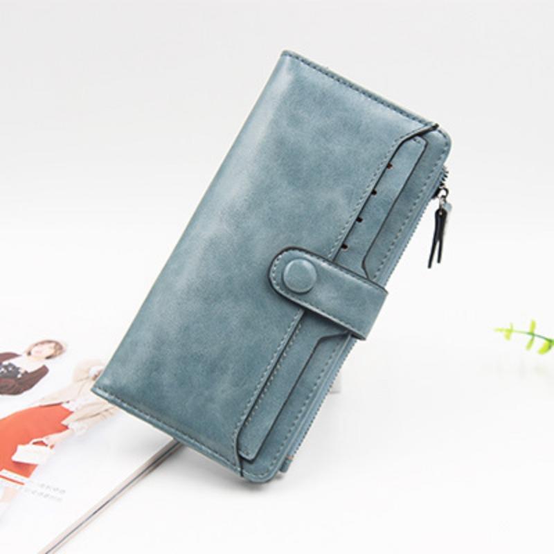 Кошелек женский длинный стиль большой емкости женская сумка складной кошелек