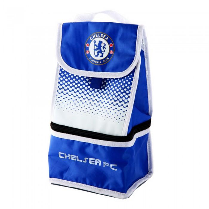 Chelsea FC Официальная изолированная сумка для обеда с футбольным гербом Fade