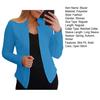 Women Blazer Long Sleeves Thick Lightweight Women Open Front Blazer Coat Female Clothing