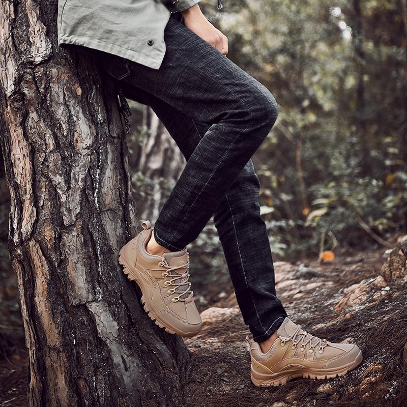Большие размеры 39-49 Мужские ботинки для активного отдыха, пешего туризма, альпинизма, повседневные кроссовки