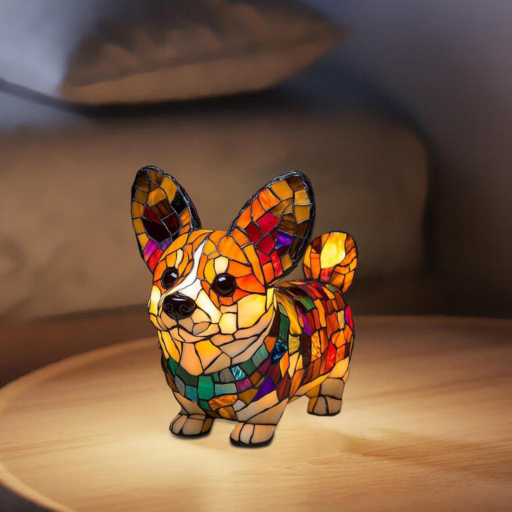 Animal Table Lamps LED Animal Bedside Table Lamps Night Lighting Vintage Design Sculpture for Desk Nursery Living Bedroom