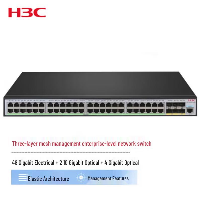 H3C S5500V3-54PS-SI Managed Gigabit Ethernet Switch