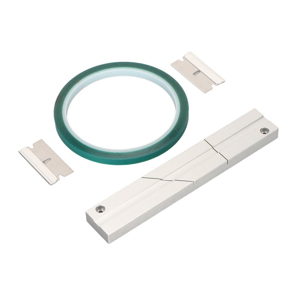 1 4 10 Inch Tape Splicing Set Professional Tape Splicing Block with Er Tape and 2 Cutting Blades for Revoxsonido 1 4