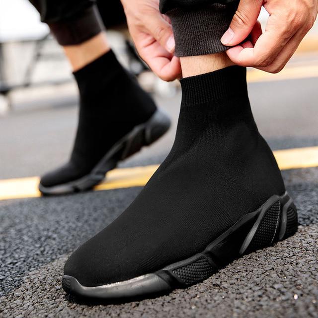 Ankle Boot Women Socks Shoes Female Sneakers Casual Elasticity Wedge Platform Shoes Mujer Soft Sole