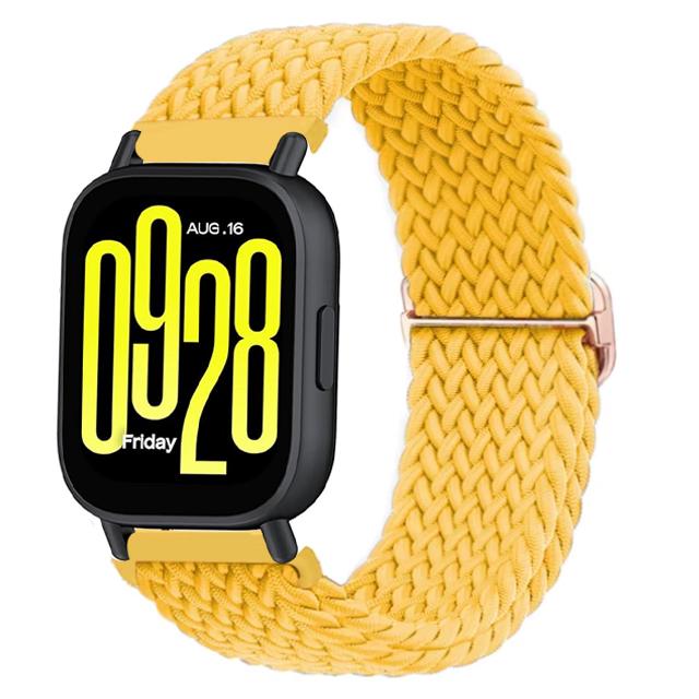 Плетеный solo loop ремешок для Redmi watch 5 active Аксессуары для умных часов сменный ремень браслет correa Redmi watch 5 lite Ремешок