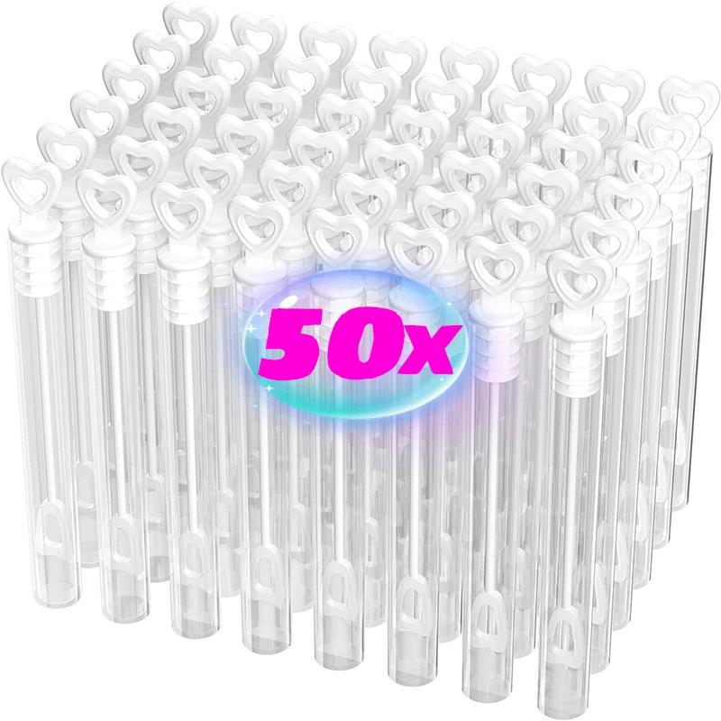 10/100 шт. прозрачная палочка в форме сердца для мыла, пузырьковая бутылка для дня рождения, свадьбы, вечеринки, украшения, подарки, сувениры для детского душа, детские игрушки