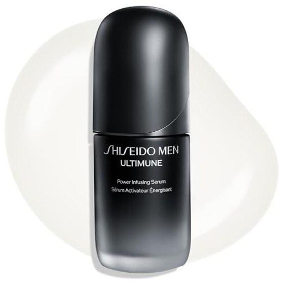 Shiseido Men Сыворотка для мужчин Ultimune Power Infusing 50 мл Основной продукт Разработана для кожи Высокоэффективный антивозрастной уход Цитрусовый бамбуковый зеленый аромат