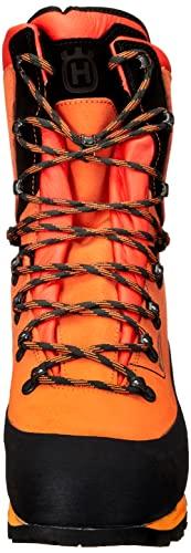 Husqvarna Zenoah Protective Leather Boots Technical 24 Size 47 Safety Boots 597659247 Orange/Gray