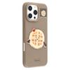 For iPhone 16 Pro Case Pattern Printed 2.0mm TPU Phone Cover with 3D Accessories Decor