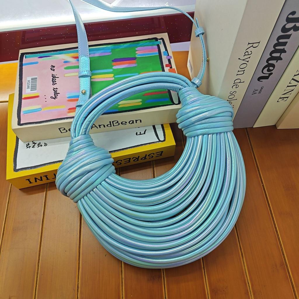 Модная Сумка Сумочка Женская Высококлассный Нишевый Дизайн Персонализированная Плетеная Сумка-Лапша Сумка-Почтальон Женская Модная