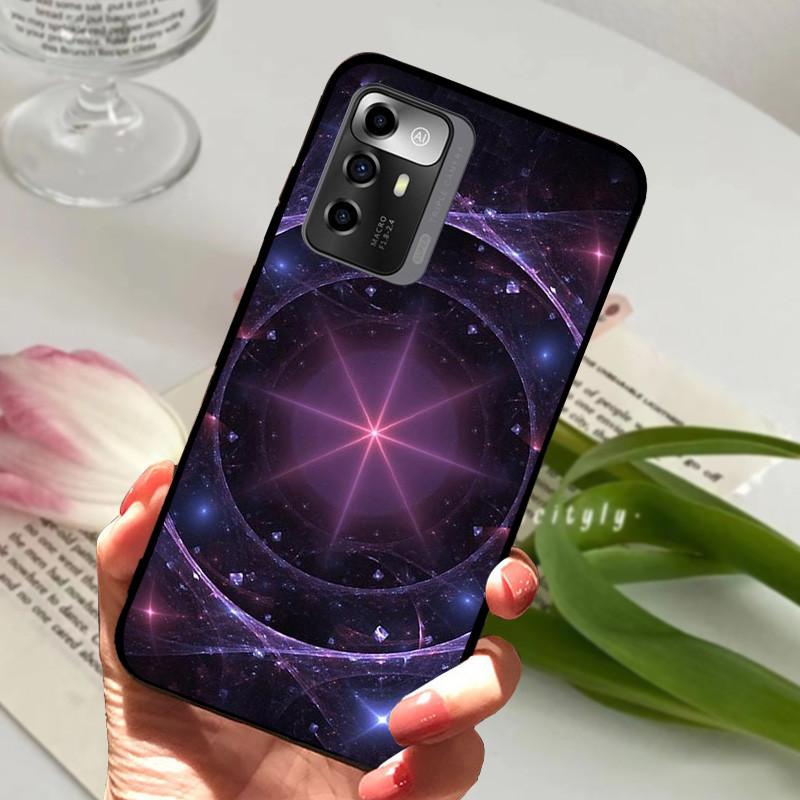 Чехол для ZTE Blade A72 / A 72 5G / A52 Черный Силиконовый Мягкий ТПУ Фунда Чехол для ZTE Blade A72 5G BladeA72 Бампер Защита Fundas