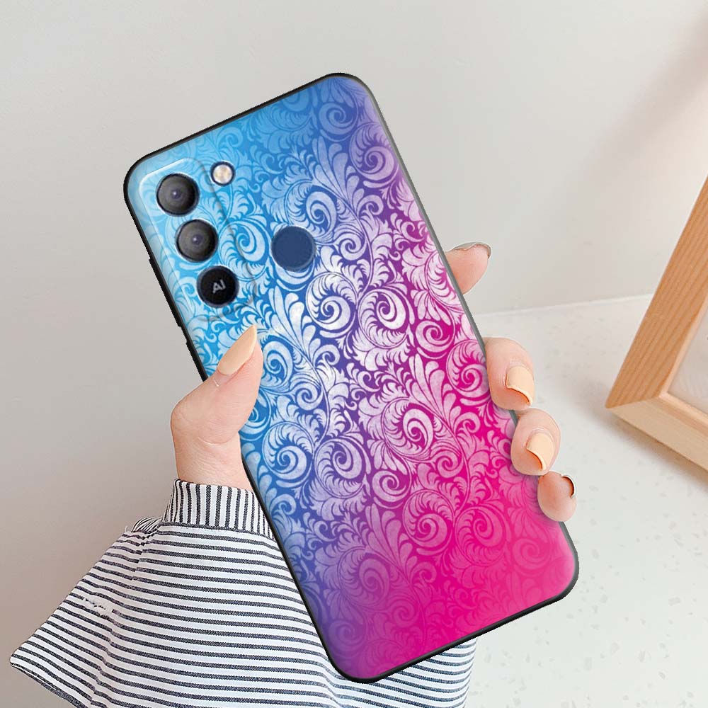 Чехол для Tecno Pop 5 LTE Чехол для Tecno Pop 5 LTE ТПУ Крутые Мраморные Чехлы Для Tecno Pop 5 LTE Защитная Силиконовая Задняя Крышка Корпус