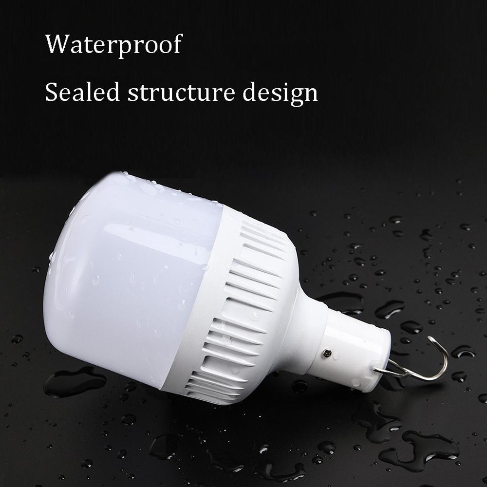 OPPLE Светодиодная аккумуляторная аварийная лампочка с зарядкой через USB с крючком 4 Вт 6500 К с регулируемой яркостью 1800 мАч