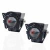 JPV74 Waterproof 12-48V Motorcycle Spotlight Red and Blue Strobe Lamp for Motorbike