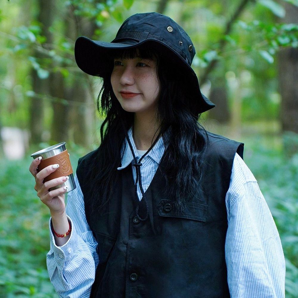 Quick-drying Fishing Cap Anti-UV Sun Hat Summer Bucket Hat  Mountaineering