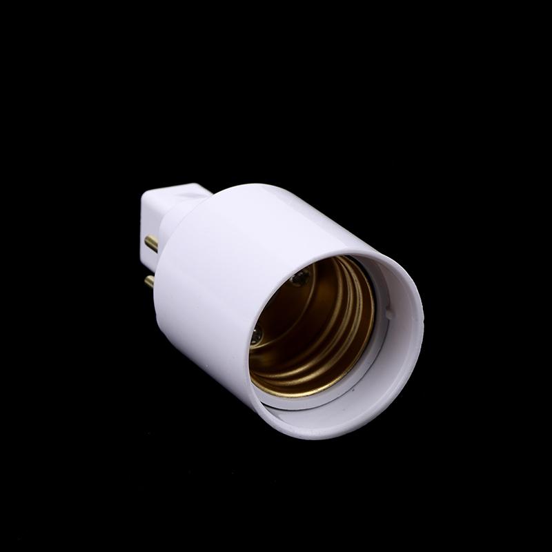 3 шт. 4-контактный проводящий адаптер G24 на E26/E27 для цоколя лампы G24Q, адаптер для цоколя лампы G24Q на средний световой цоколь