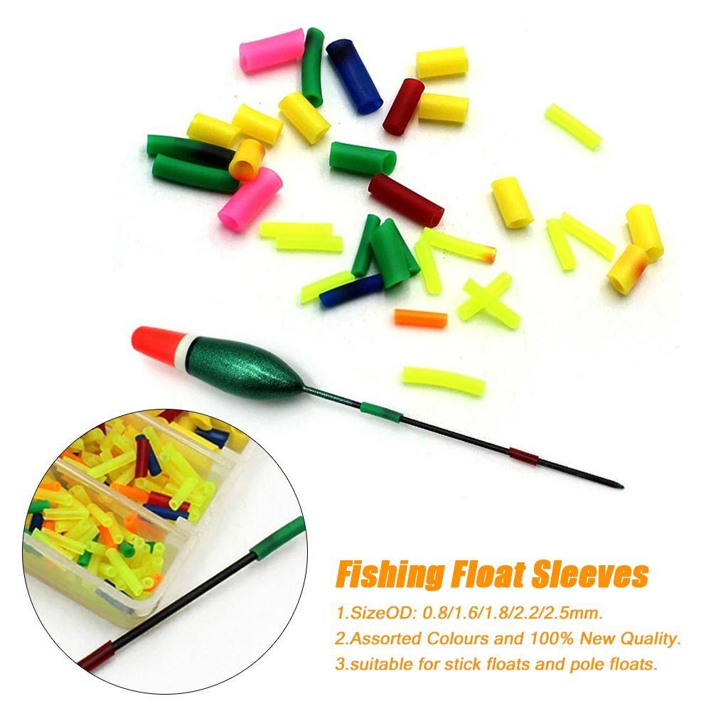 Fish Tackle Fishing Goods Accessories For Carp Tail Rubber Tubes Fishing Float Sleeves Fixed Lines