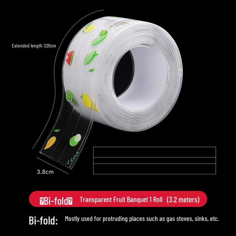 Водонепроницаемая наклейка для швов плитки против плесени для кухни и ванной комнаты