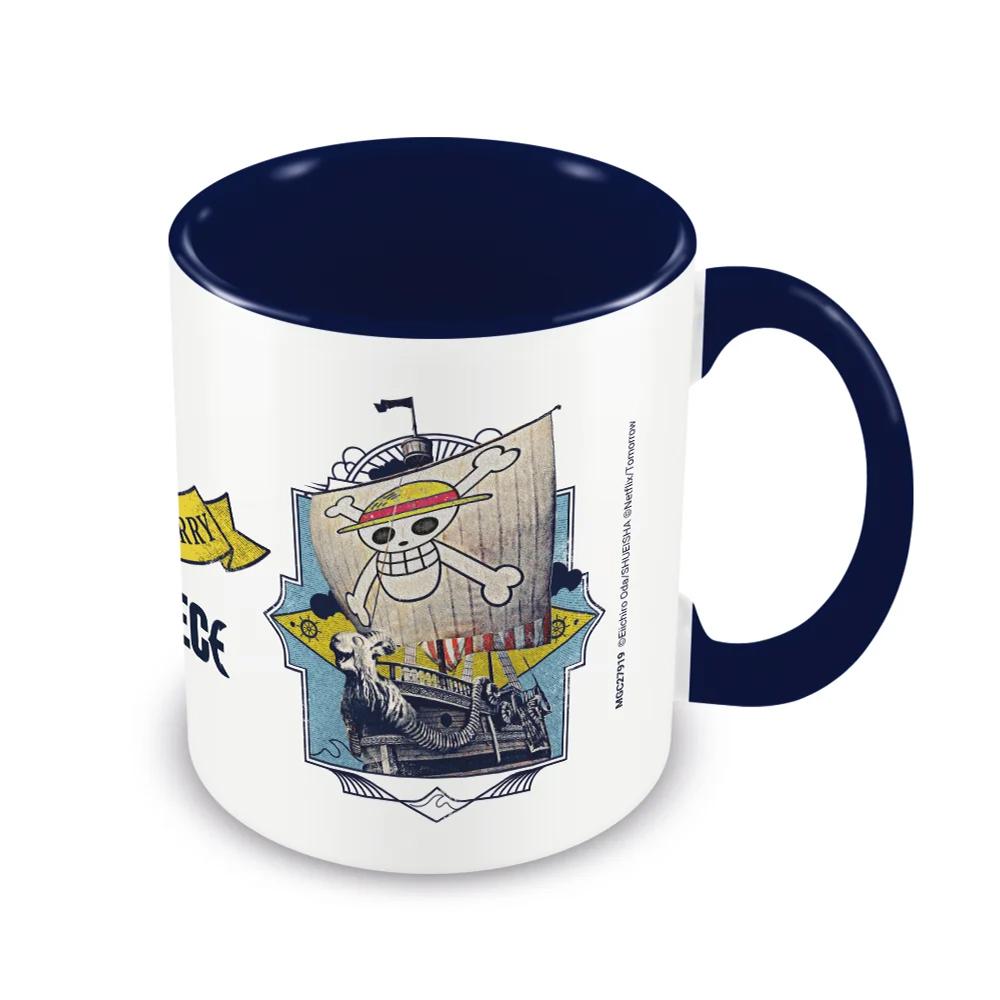 One Piece Кружка с внутренним двухцветным рисунком «Going Merry»