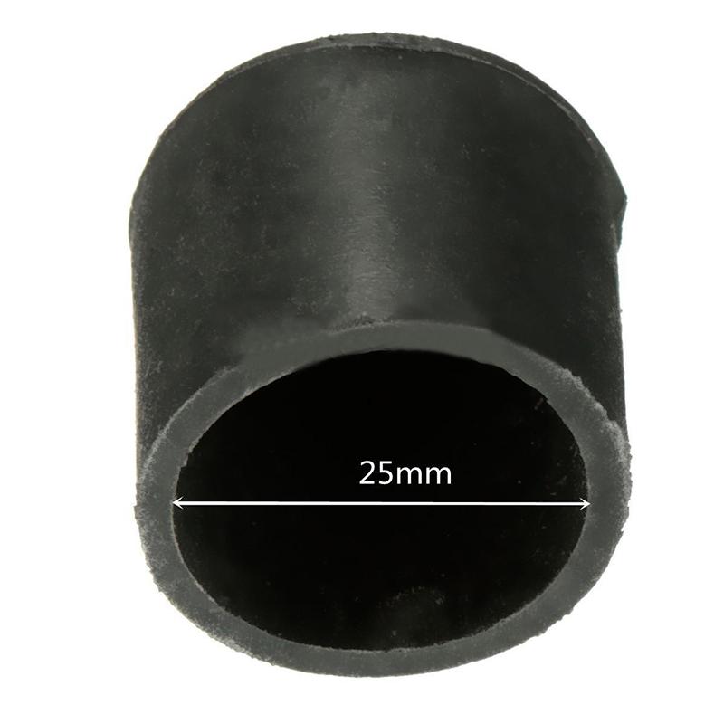 Черные резиновые протекторы для ножек мебели - Набор из 4 штук, Защита от царапин и старения