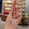 Korean Crystal Mickey Keychain Car Charm Pendant