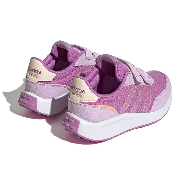 Adidas Neo Run 70S Non-Slip Shock Absorption Durable Low-Top Casual Shoes Kids Sneakers Pink GW1493