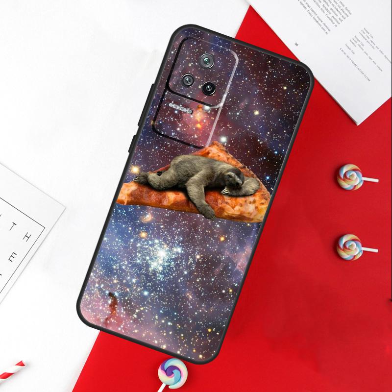 Kawaii Cute Sloth Face Cover For Xiaomi 15 Ultra 13 14 11T 12T 13T 14T Pro POCO X7 Pro X3 X5 X6 M6 F5 F6 Pro Case