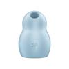 Stimulateur féminin - Satisfyer - Pro To Go 1 - Bleu - Silicone médical - Rechargeable USB