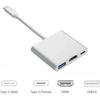 USB 3.0 Type C Adaptateur USB-C Vers HDMI Pour Apple Nouveau Macbook Compatible Avec HDMI
