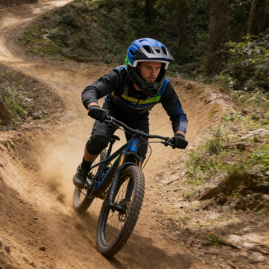 Шлем для горного велосипеда с полной защитой лица Защита головы для велоспорта Защитный шлем для велоспорта Для велосипеда Мотокросса Мотоцикла Скутера