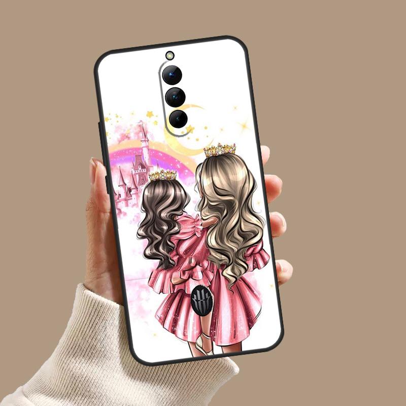 Чехол 'Супер Мама' для Девочки Мальчика Сына Дочери Для ZTE Nubia Red Magic 10S 9S 8S 8 9 10 11 Pro Plus 5G 6R 6 7 6S 7S Pro 10 Air