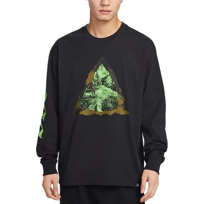 Мужская футболка ACG Dri-Fit с длинным рукавом, свободного кроя, быстросохнущая, топ IH1303-010