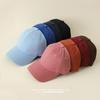 High-Quality Pure Cotton Soft Top Baseball Cap - Solid Color Duckbill Hat for Men & Women, All Seasons