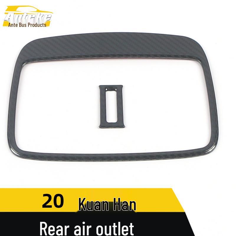 2020 Han Rear Row Air Outlet Decorative Frame and Cold Air Outlet Trim