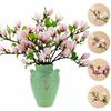 Decoration Film Feel Faux Flower Branch Decorative Flowers Magnolia Bouquet Artificial Flowers