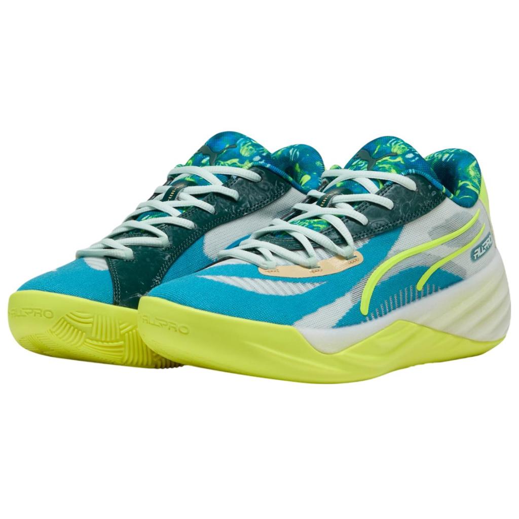 Puma Мужские кроссовки All-Pro Nitro Hoops Dreamz, синие, тропические, мирные, синие 311355-01