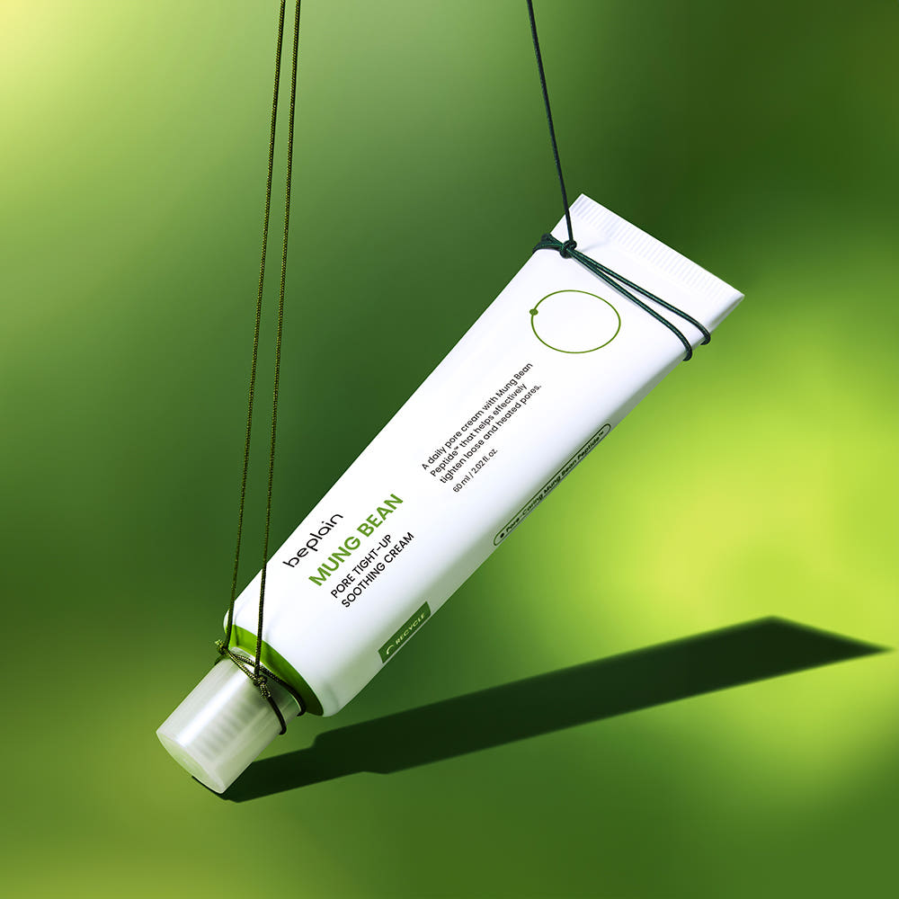 BEPLAIN Mung Bean Pore Tightening Soothing Cream Hydrating Skin Barrier Moisturizer Set 60ml x2