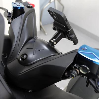 Для XMAX X-MAX 300 2017-2025 Мотоцикл Верхняя крышка руля с интегрированным держателем для телефона Аксессуар