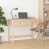 VidaXL Desk with Drawers 100x50x78 Cm Solid Pine Wood 824643