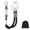 Jisentoll New Standard Compliant Lanyard for Full New Standard for Fall Arrest Devices Harnesses, Compliant, (Dual-Hook)