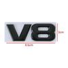 3d Metal V6 V8 Logo Rear Trunk Tailgate Fender Emblem Badge Sticker for Toyota Highlander GC1