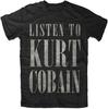 Футболка унисекс Kurt Cobain Lettere Logo Nuovo Nirvana Ufficiale Live Nazione