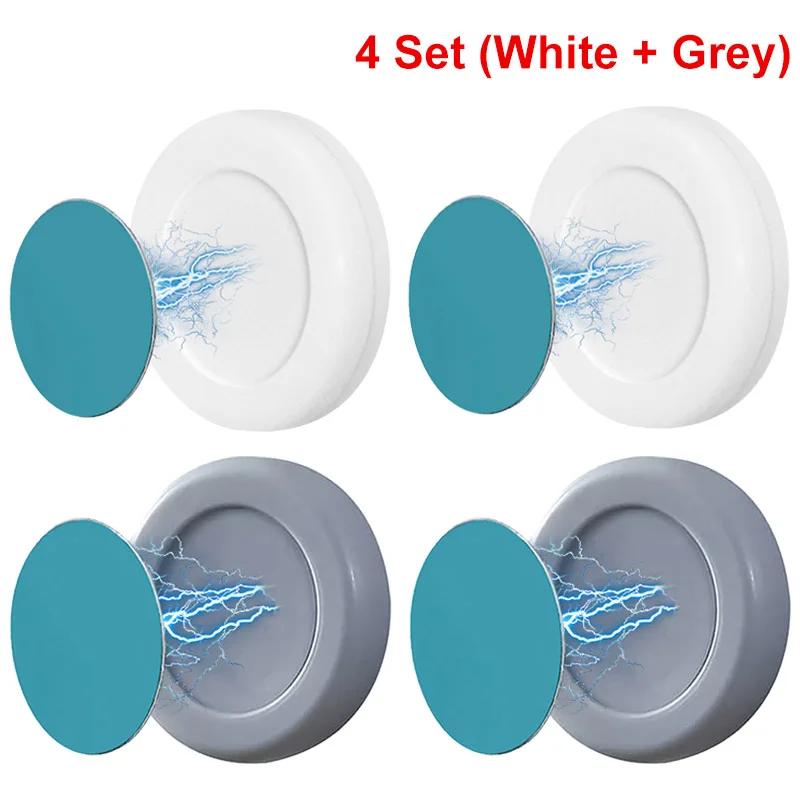 Магнитные крючки, настенное крепление, сильный магнитный держатель, крючок для наклейки на холодильник, держатель для хранения с дистанционным управлением, крючок для домашнего органайзера в шкафу