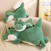 Green Dinosaur Plush Toys Women Soft Stuffed Triceratops Peluche Nice Home Decor For Boys Girls Birthday Christmas Gift