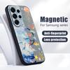 Магнитный Чехол Для Magsafe Для Samsung Galaxy S26 Ultra S25 Edge S24 Plus S23 FE S22 A17 A54 A55 A56 A57 5G Чехол С Рисунком SeaWorld Осьминог Морская Звезда