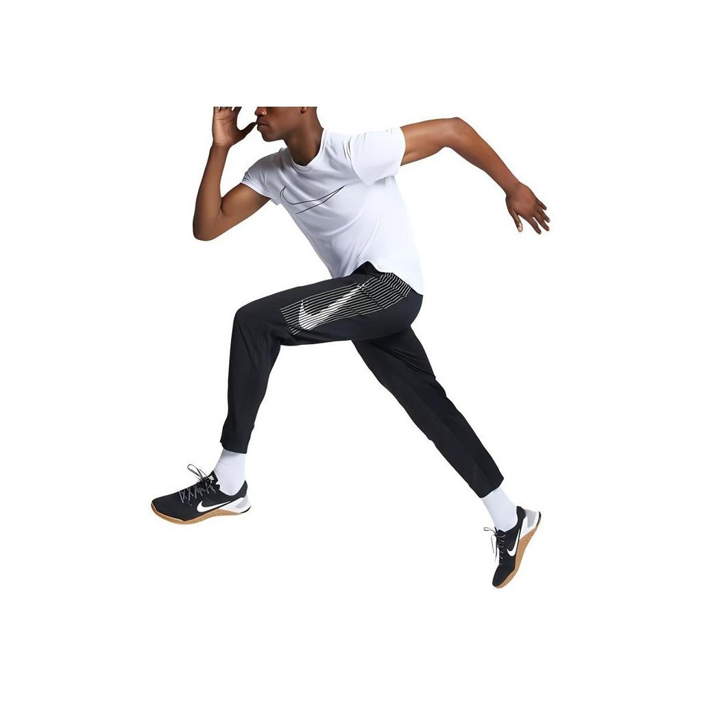 Nike Dri-Fit быстросохнущие повседневные спортивные брюки мужские низ черный AQ0458-010