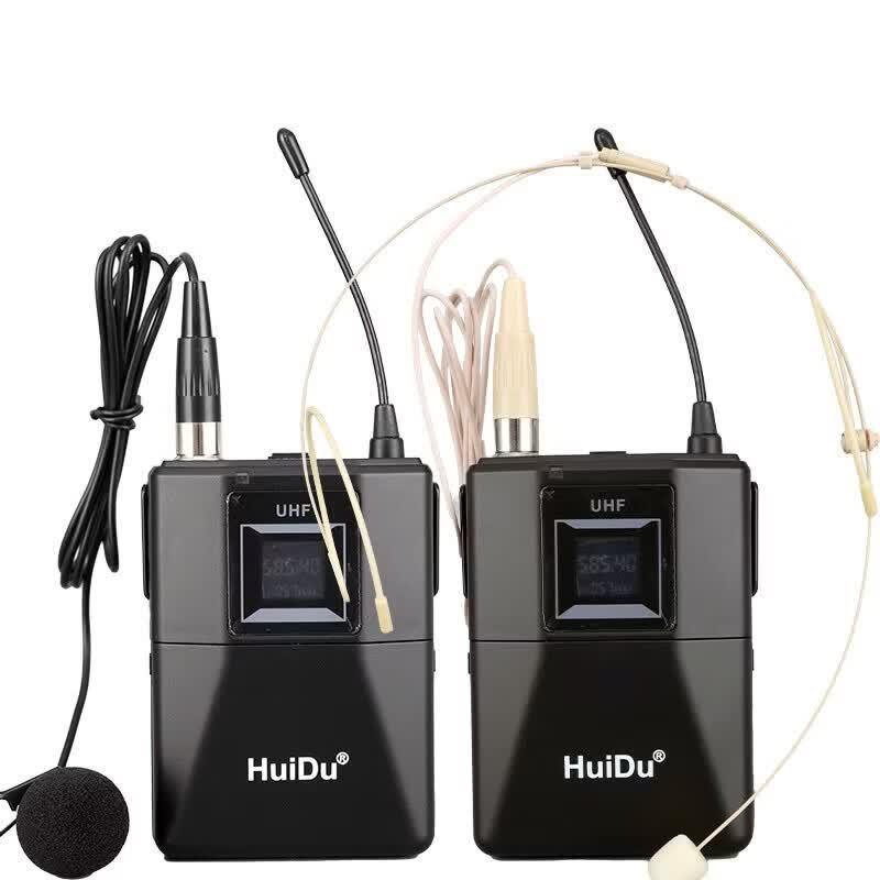 HuiDu HD-9314 Профессиональная беспроводная микрофонная система U-диапазона (Китайская версия)